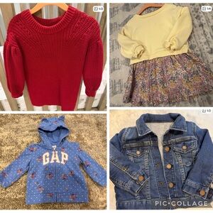 GAP Red Kids Knit Sweater
